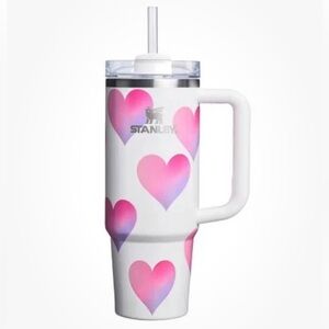 Stanley Valentines Day 30 oz Tumbler Frost Gradient White and Pink NWT